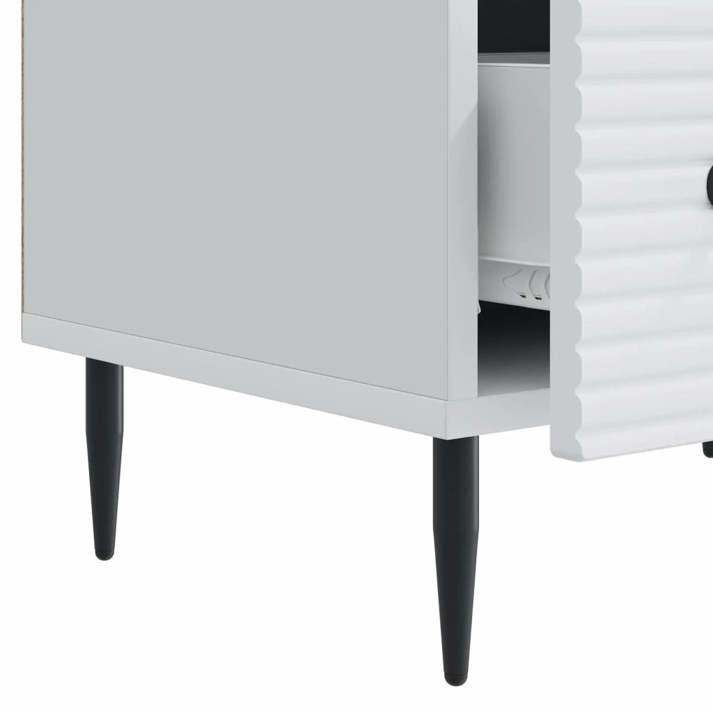 Mobile TV-Credenza per TV Bianco 147 x 34,5 x 30 cm Legno ingegnerizzato 728468