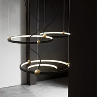 Lampada Black Ring Led + Pilota APP692-30-50