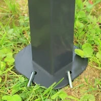 Gazebo da Giardino 3x4 m con Tende e Tetto a 2 Livelli Bianco Crema