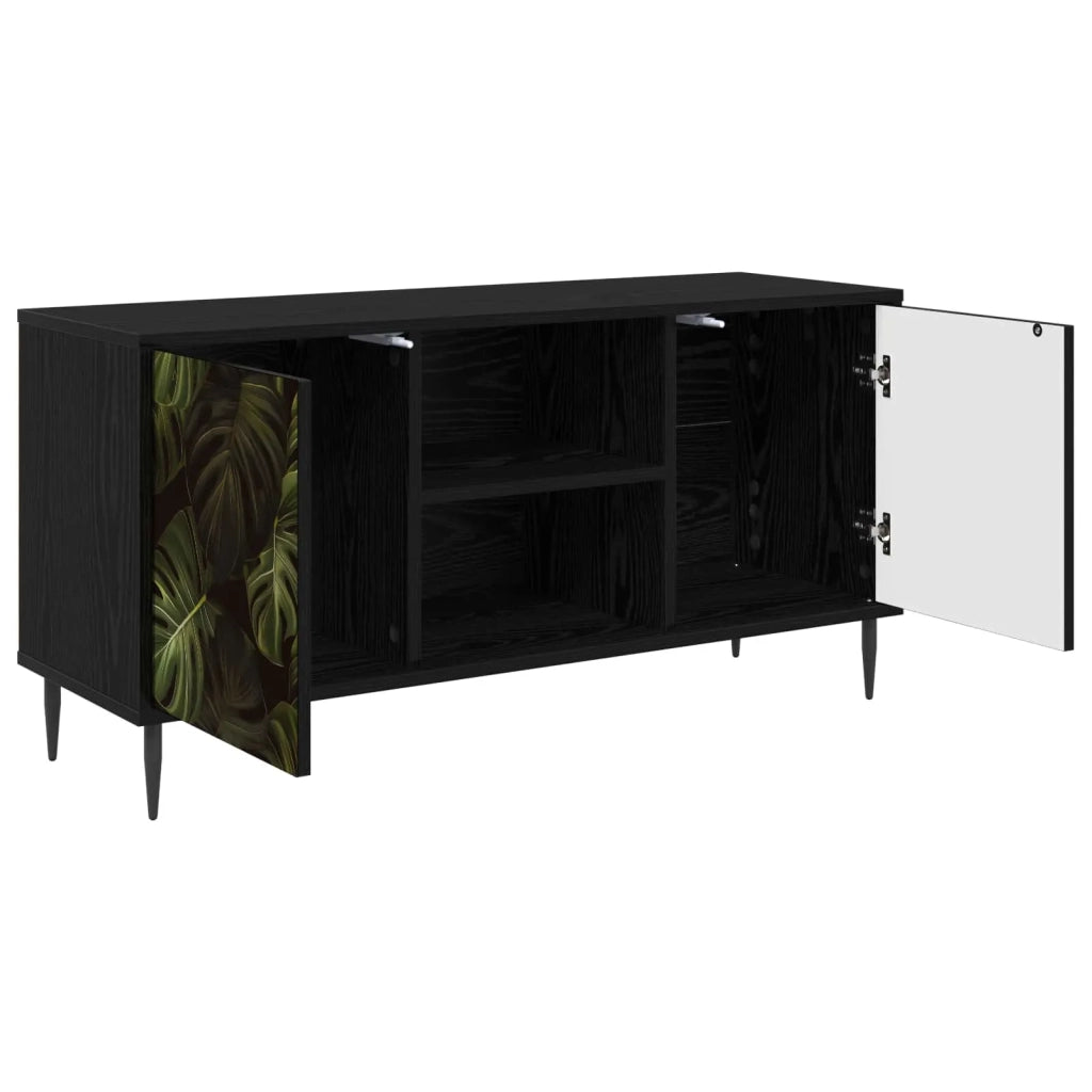 Mobile TV ELBURG 102 x 33 x 51 cm Rovere Nero 8007053