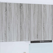 Armadio pensile con porta Grigio Sonoma 30 x 31 x 100 cm