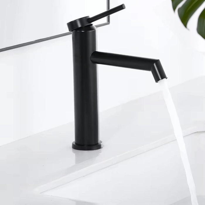 Rubinetto Da Lavabo Rea Foss Black Low