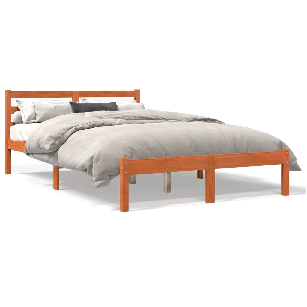 Giroletto Marrone Cera 150x200 cm in Legno Massello di Pinocod mxl 112509