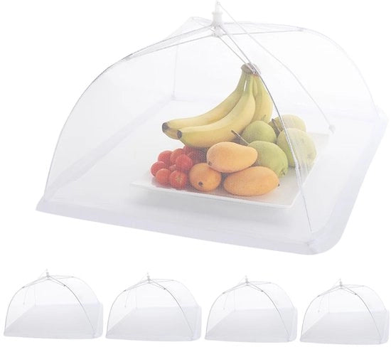 Set di protezione per frutta - Protezione dagli insetti - Set da 5 - Bianco - Poliestere