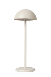 Lampada da tavolo esterna ricaricabile JOY Lucide LED 1,5W bianca