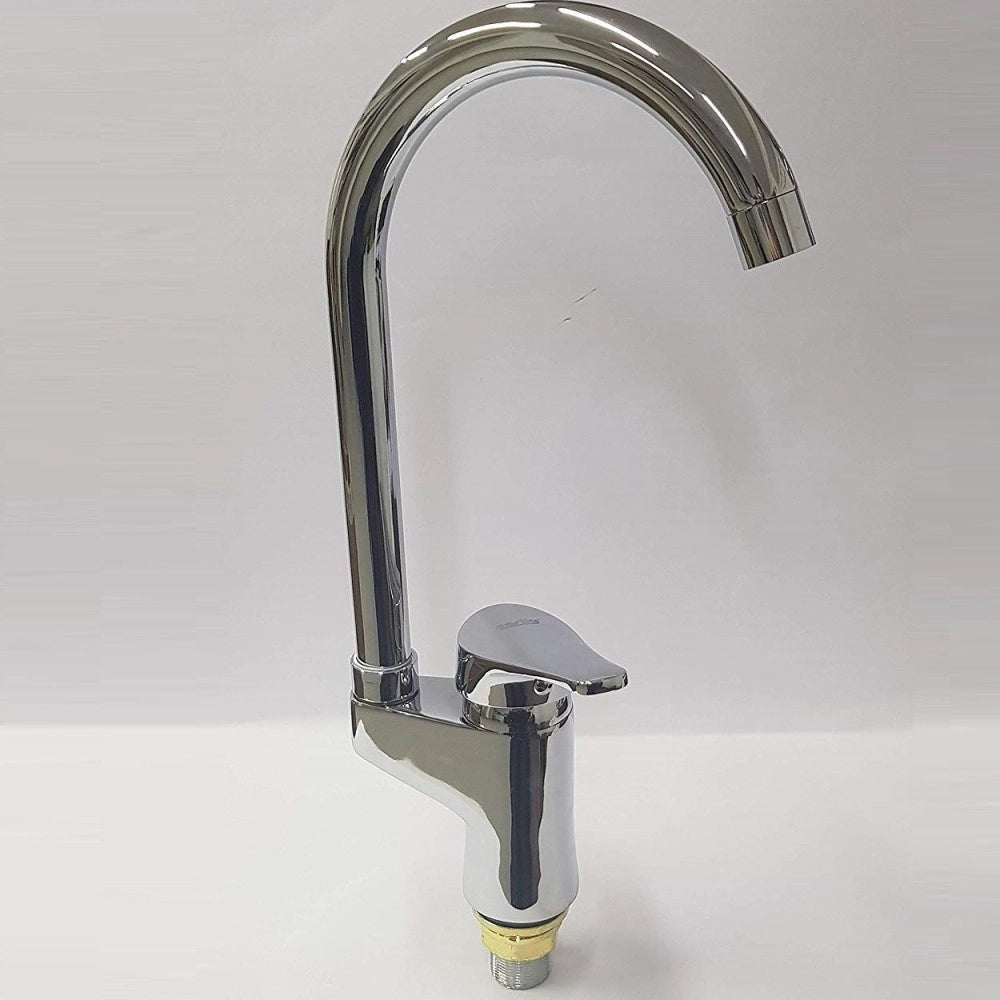 Trade Shop - Miscelatore Rubinetto Canna Alta  52963 Doppio Foro Monocomando Rubinetteria -