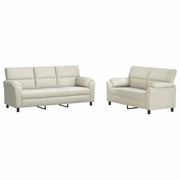 Set di divani 2 pcs Crema Velluto 3430512