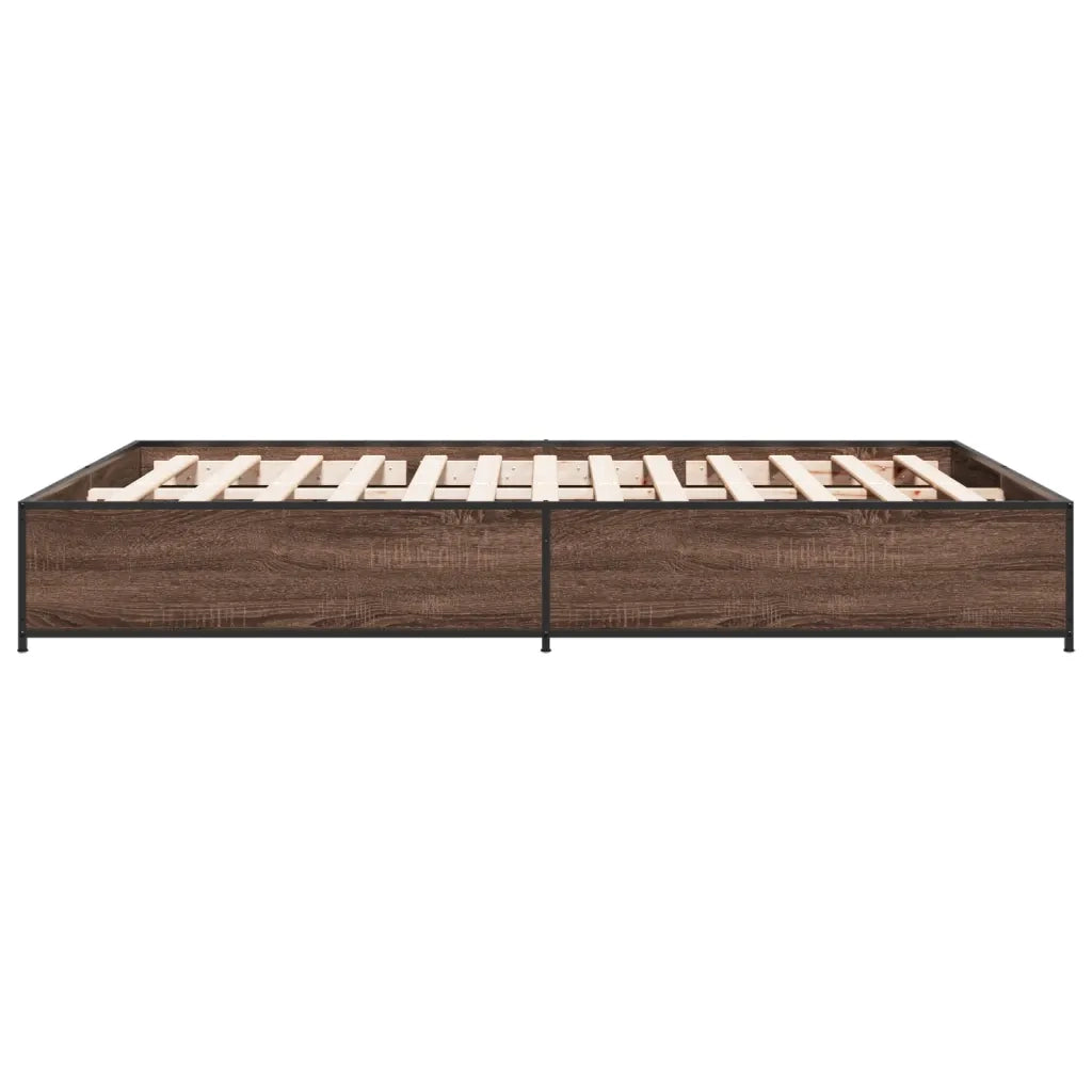 Giroletto Rovere Marrone 140x200cm in Legno Multistrato Metallo