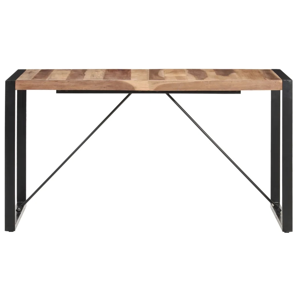 Tavolo da Pranzo 140x70x75 cm in Legno Massello 321540