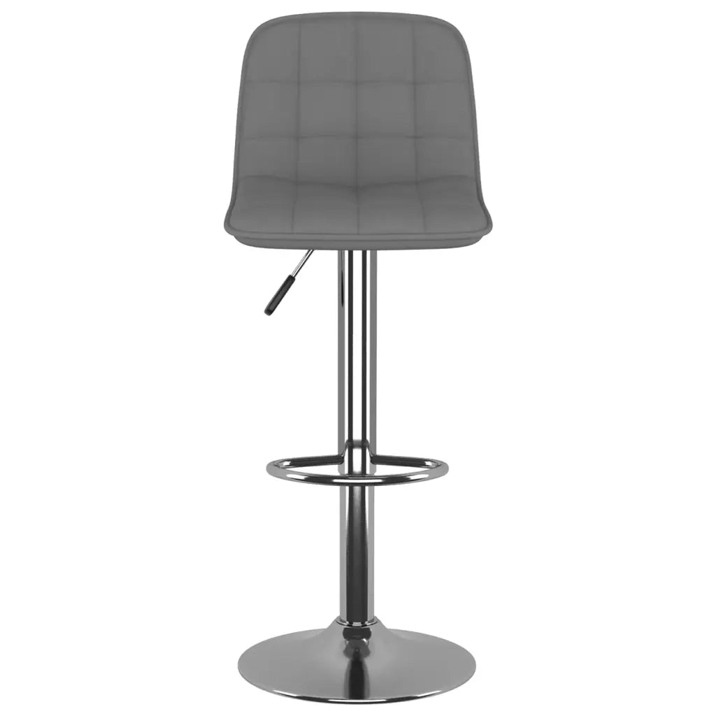 Sgabelli da Bar 2 pz Grigio Chiaro in Tessuto 333945