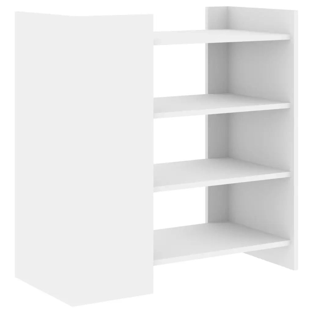 Credenza Bianca 73,5x35x75 cm in Legno Multistrato 848388