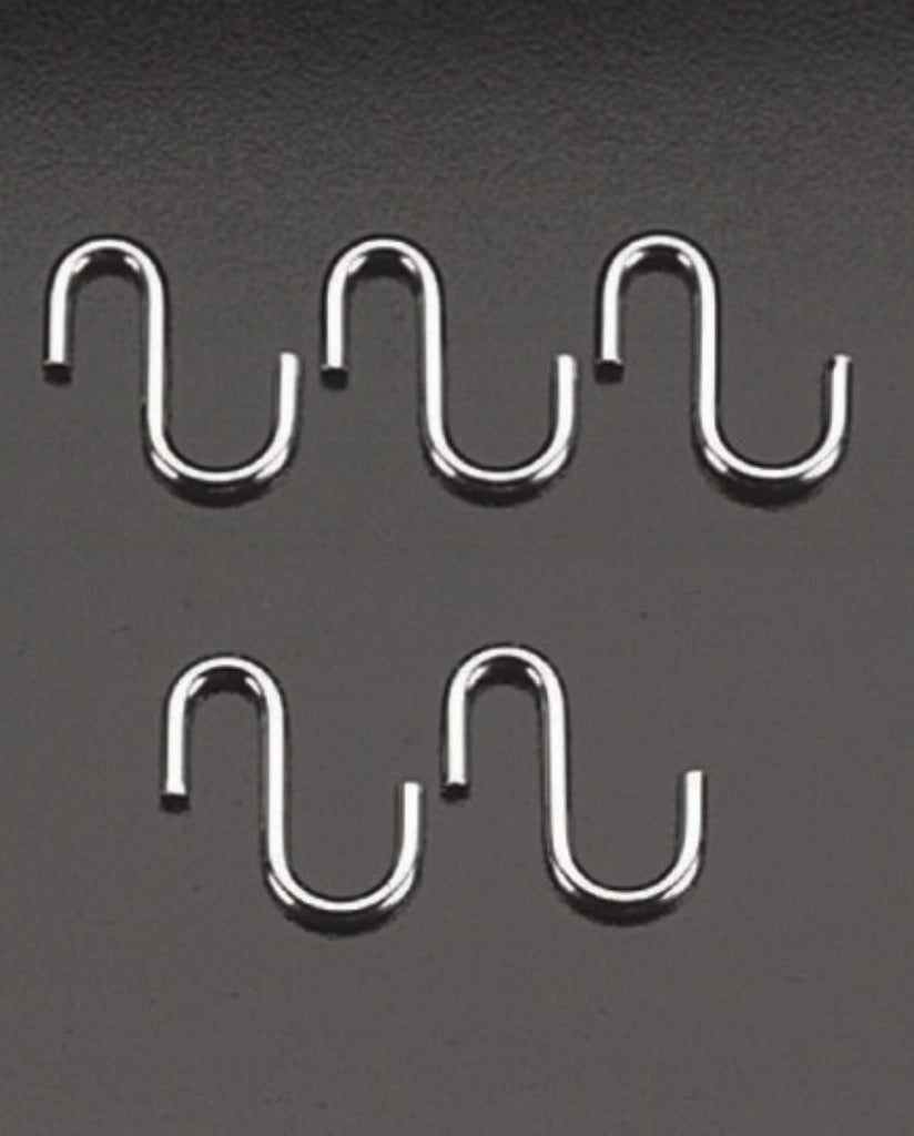 Set 5 Ganci A S Cm 3,5 Cromati - Metaltex