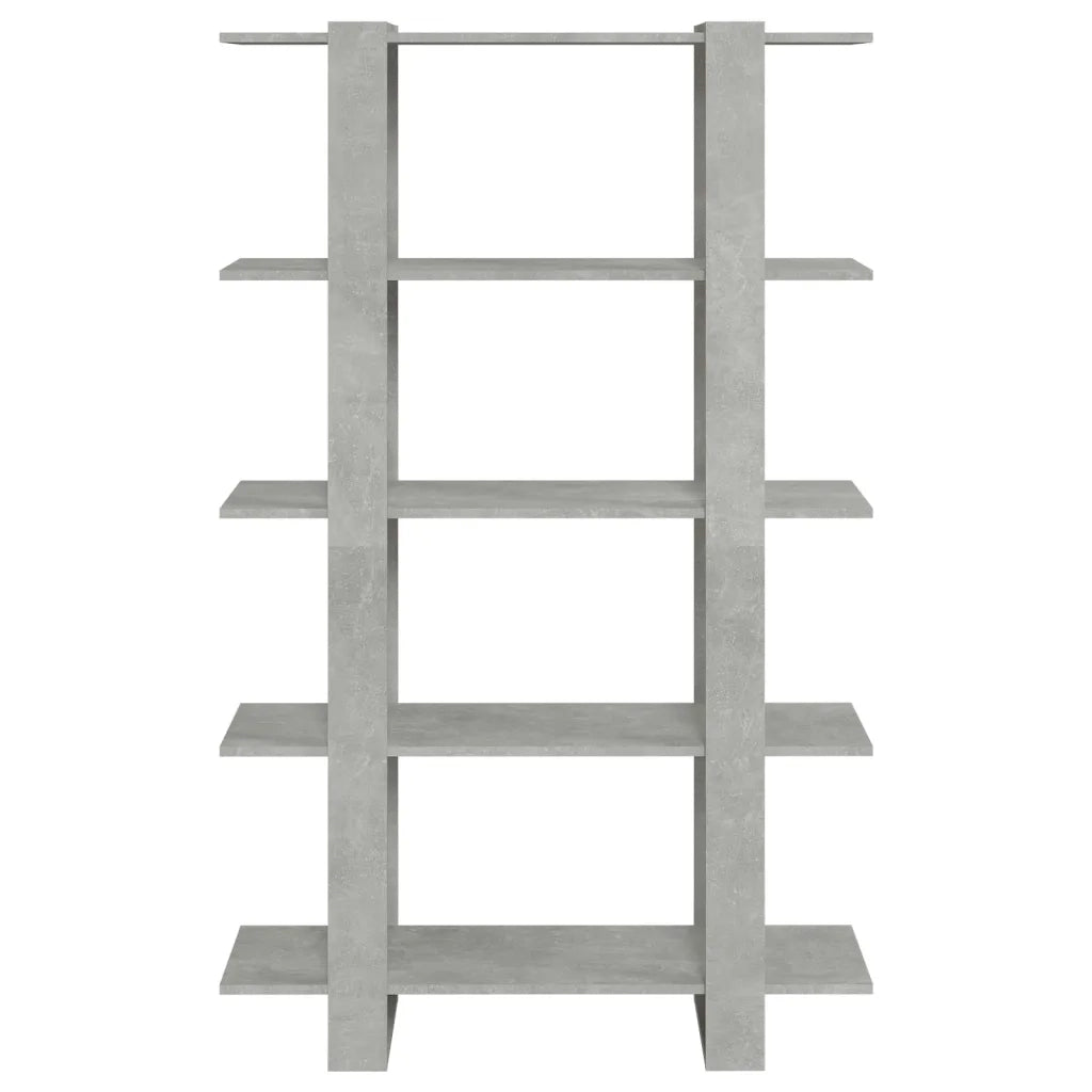 Libreria/Divisorio Grigio Cemento 100x30x160 cm cod mxl 19265