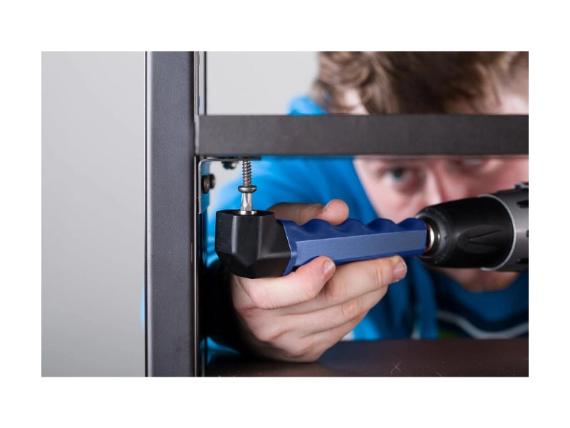 Testa angolare per trapano e punte a 90° con attacco 1/4 e magneti KWB