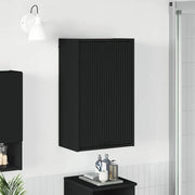 Mobile da Bagno Montaggio a parete Nero 39 x 23,5 x 65 cm 883385