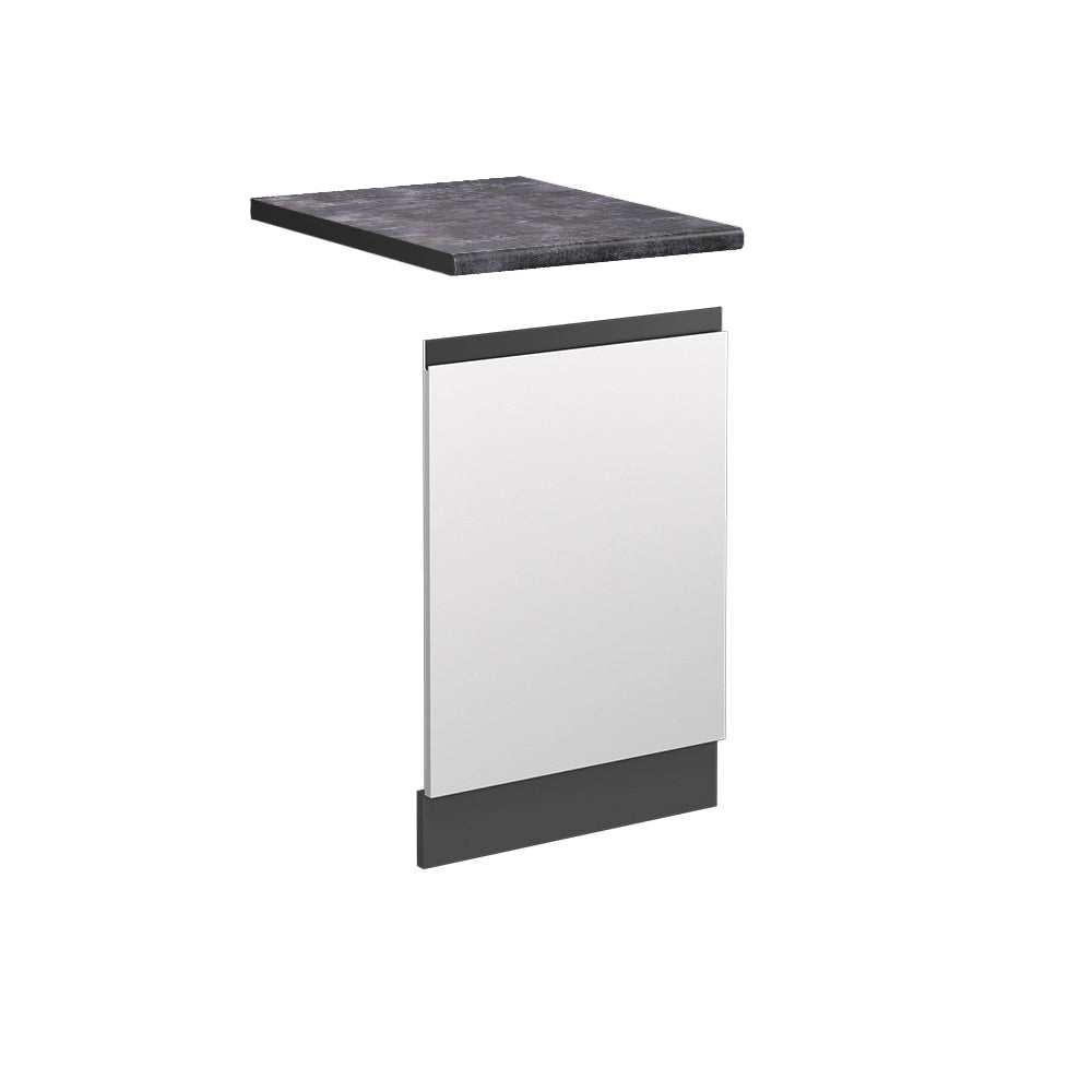 Pannello frontale R-Line Bianco/Antracite 45 cm J-Shape, PL Antracite Vicco