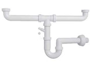 SIFONE MOPLEN A U 2 VIE CON SCARICO  11/2 per lavello