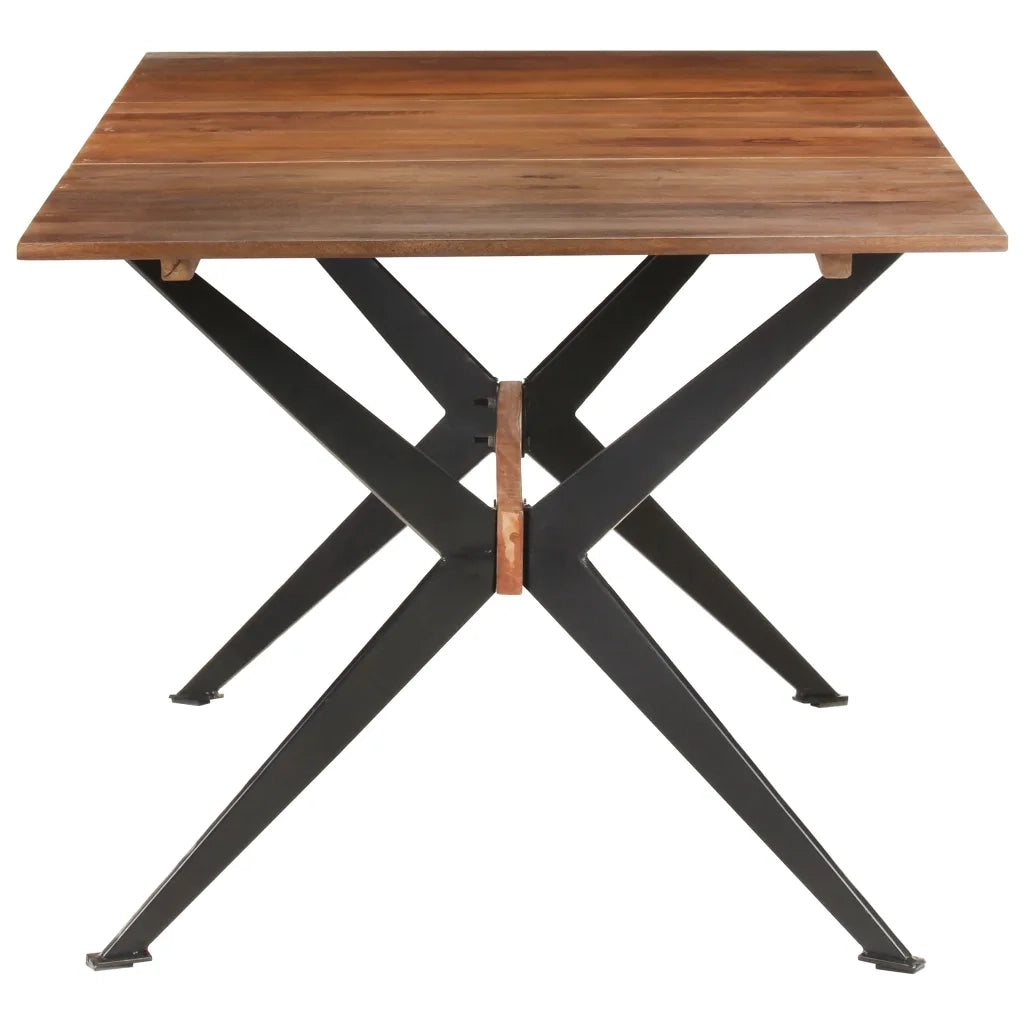 Tavolo da Pranzo 180x90x76 cm in Legno Massello di Mango 321689