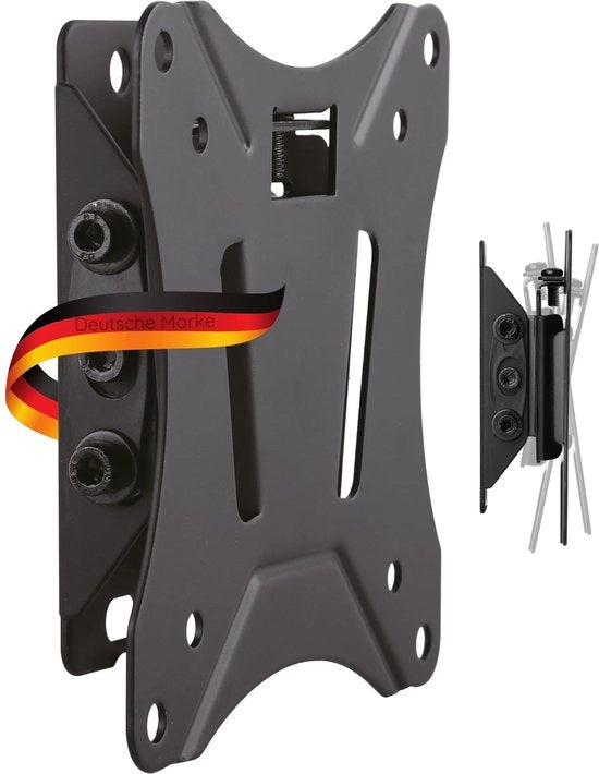 TV-muurbeugel per 13-29 pollici schermo, massimo 25 kg, incluse viti di fissaggio e rivestimento antiruggine.