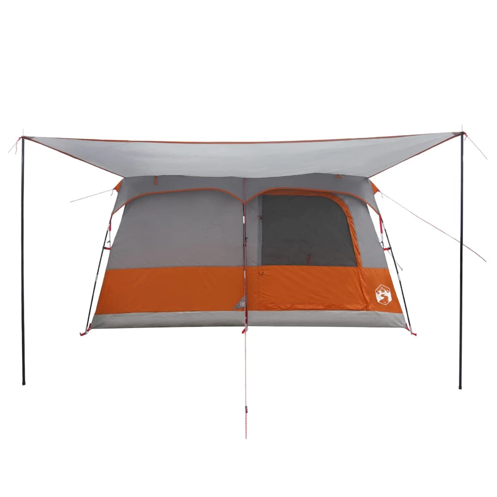 Tenda Familiare con tetto Grigio e arancione 320 x 210 x 180 cm 42028491