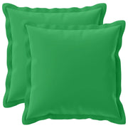 Federa 2 pcs HOUTEN Verde 45 x 45 cm Poliestere 918754