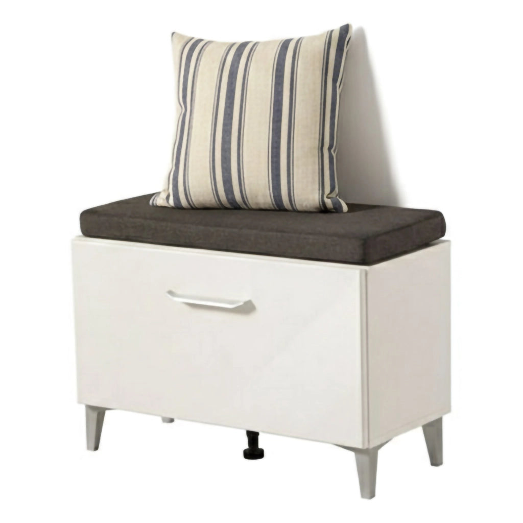 Ceranesi, Mobile da Ingresso un Ripiano, 74.5x35x53h cm Bianco