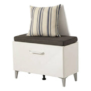 Ceranesi, Mobile da Ingresso un Ripiano, 74.5x35x53h cm Bianco