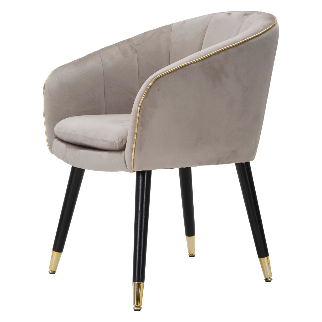 Poltroncina Cachi, Poltrona Braccioli, 62x58x78h cm Grigio