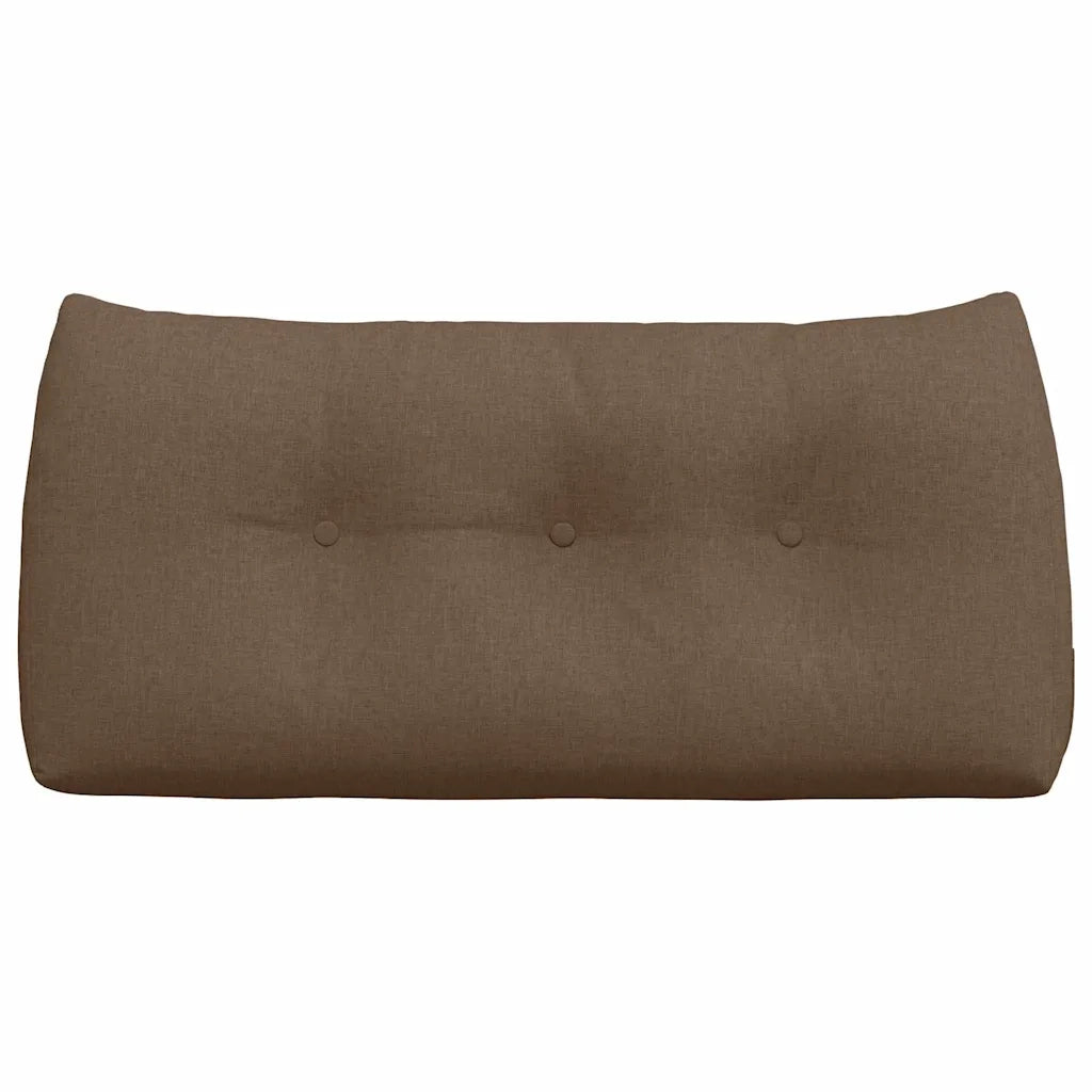 Cuscino per Schiena Marrone 100 x 24 x 50 cm Tessuto