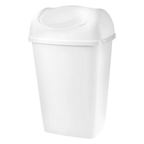 Tontarelli 13832 Grace Pattumiera con Coperchio Basculante 50 L colore Bianco