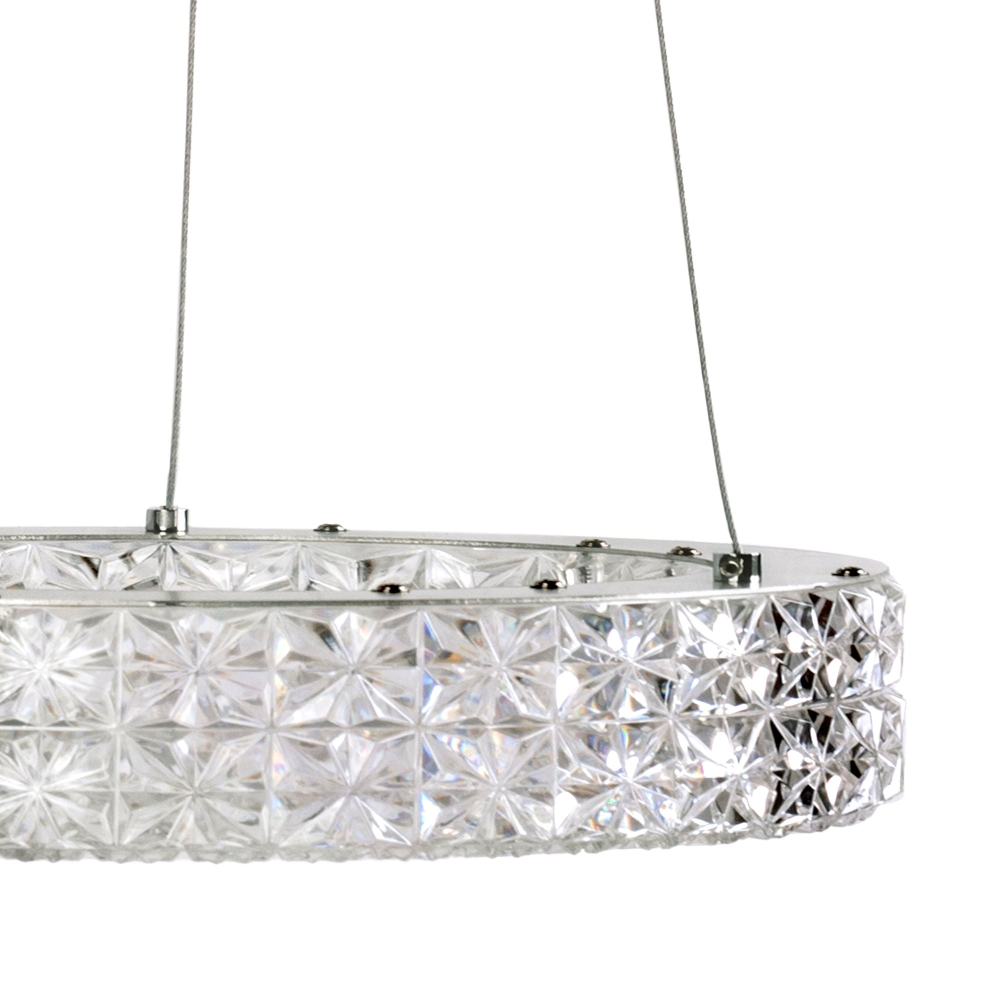 Lampada Led Ms004-cp 40cm Chrome