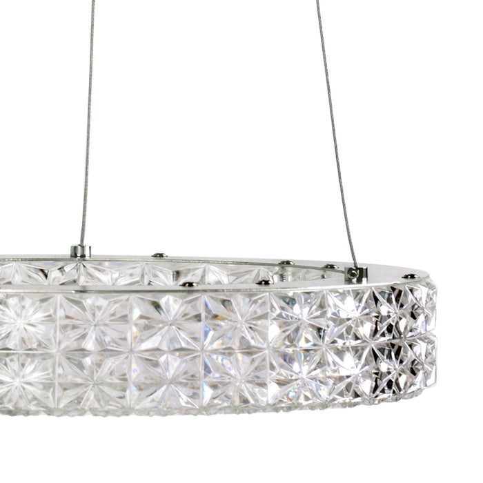 Lampada Led Ms004-cp 40cm Chrome