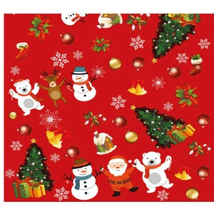 TOVAGLIATO NATALE H.140  DISEGNO 372- 20,0 ml