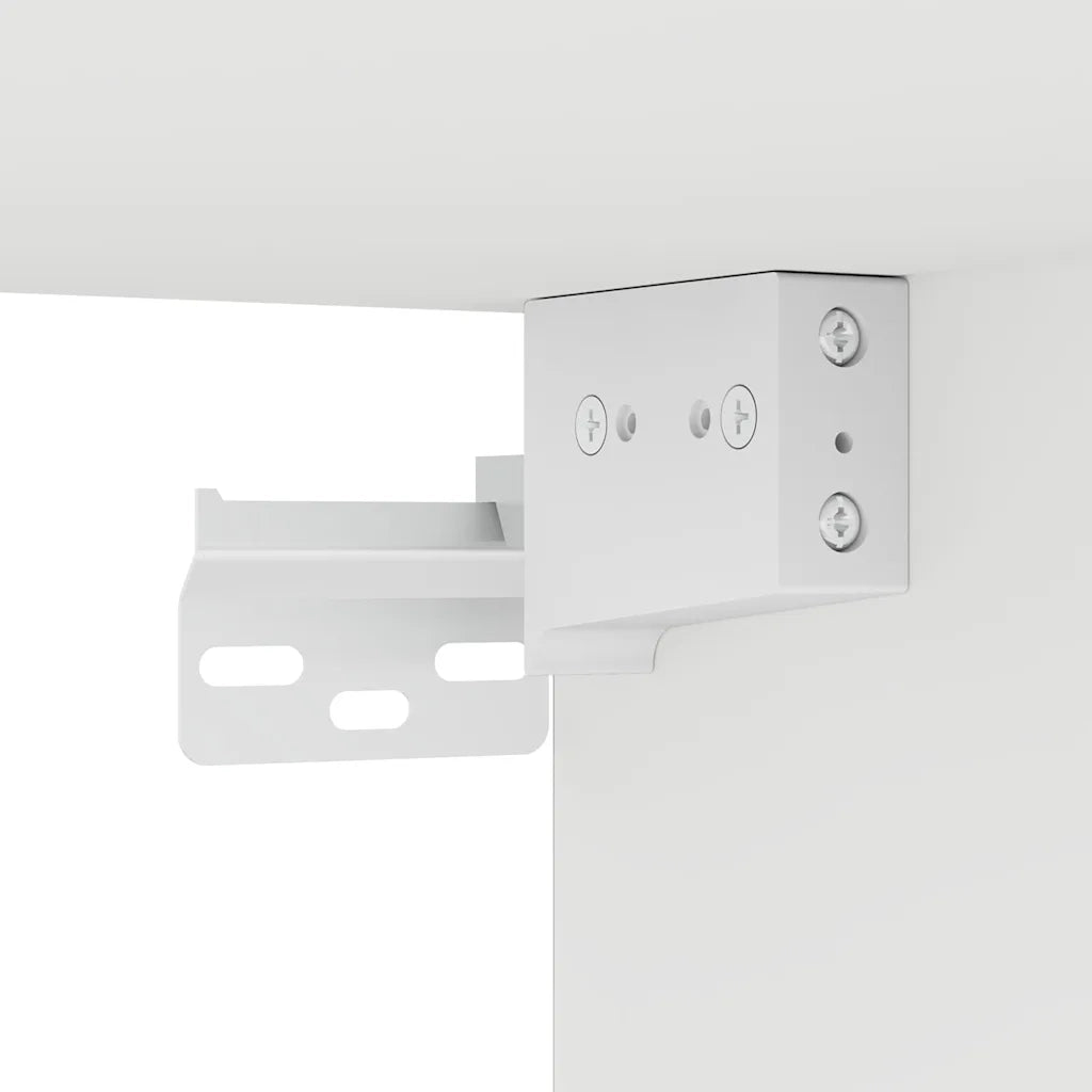 Set di Mobili Porta TV 6 pz Bianco in Legno Multistrato 3078679