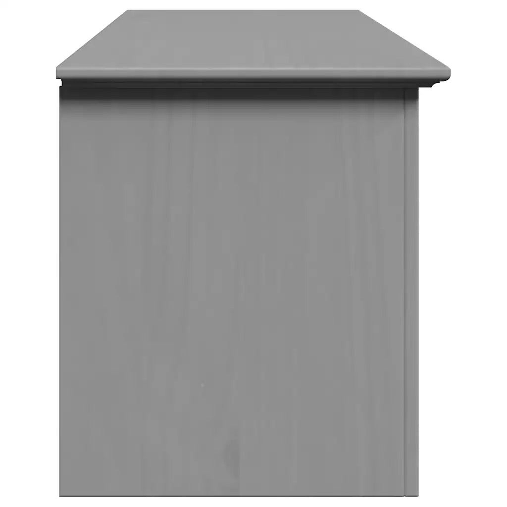 vidaXL Panca da Ingresso BODO Grigia 114x40x45 cm
