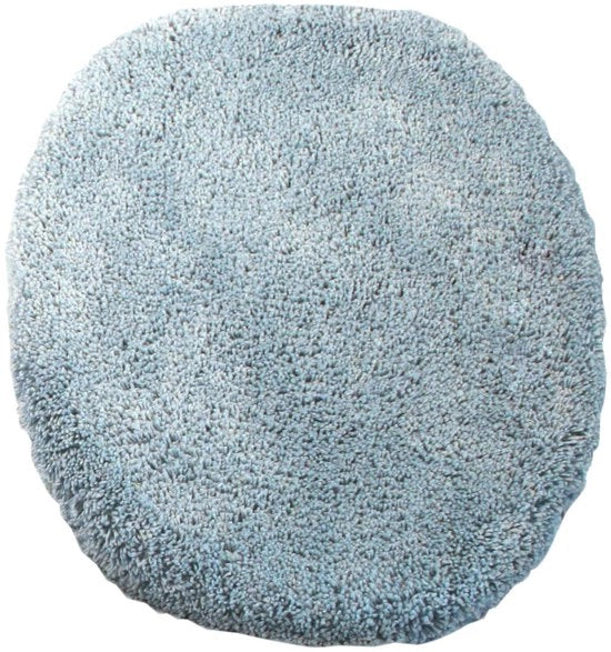 Toiletbrilhoes in microvezel, luce blu, 47x50 cm, modello J-10000/16