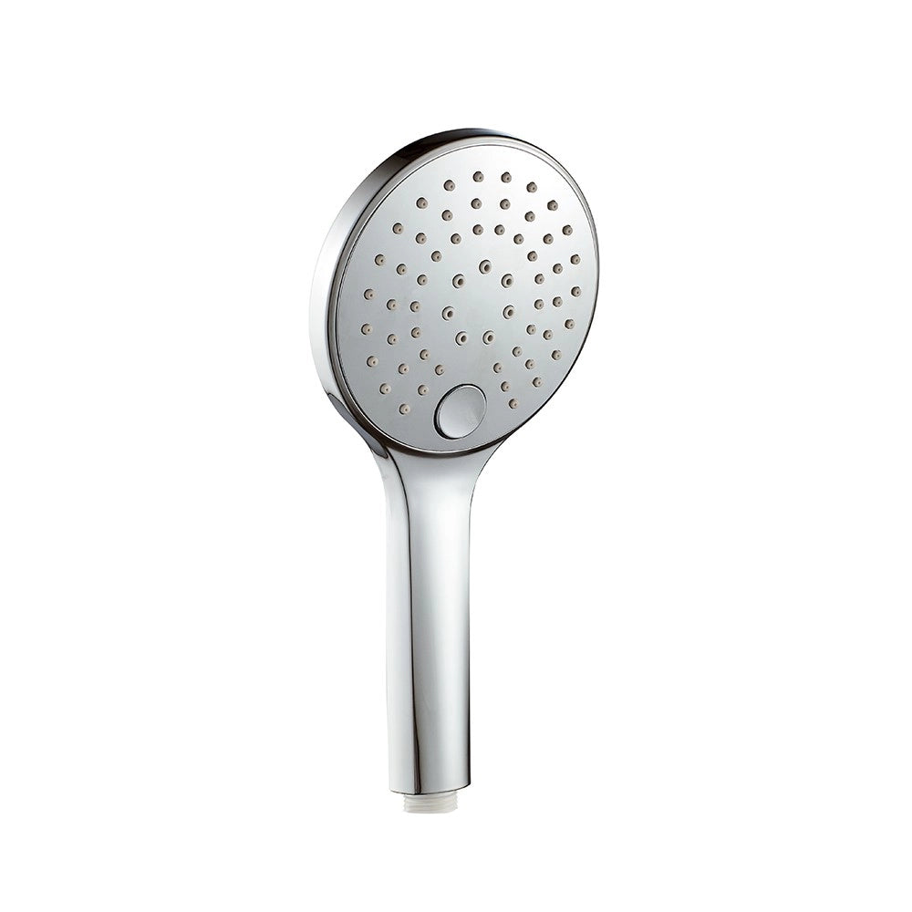 Doccino cromato a 3 getti con pulsante comando - serie koleos