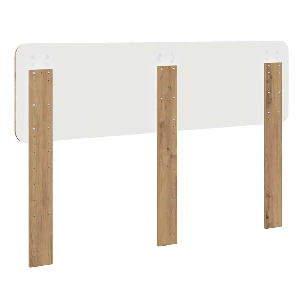 Testiera-Testata-Testiera Decorativa Rovere artigianale 140 cm Legno multistrato 775274