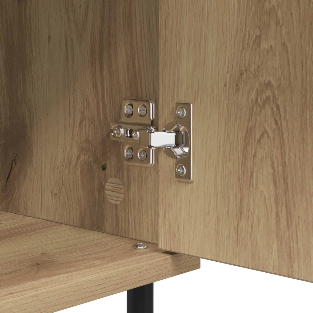 Credenza | Madia | Buffet da pranzo | Armadio da pranzo con cassetto Rovere artigianale 40 x 35 x 70 cm
