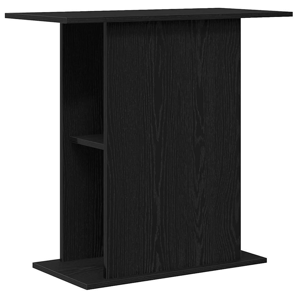 Supporto per acquario in rovere nero 75x36x72,5 cm in legno ingegnerizzato CFW7710645