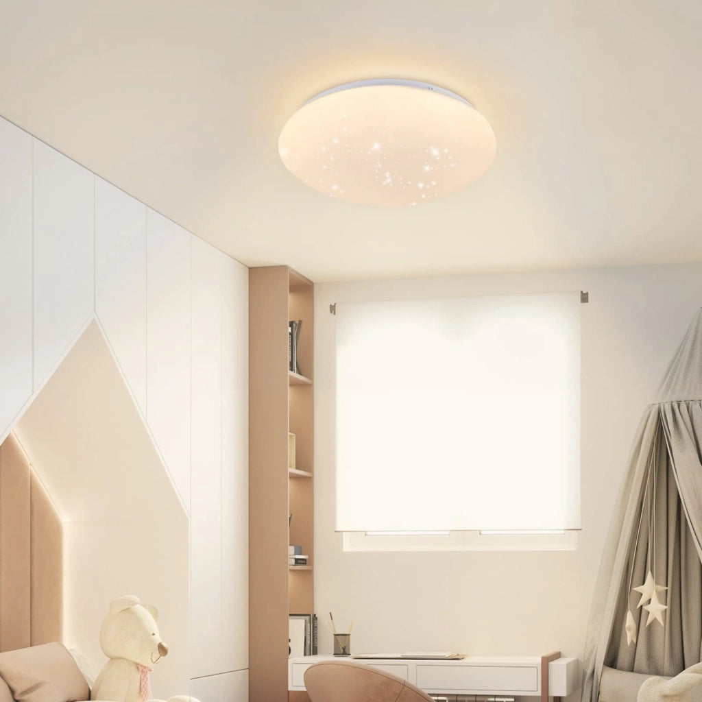 ZMH Lampada da soffitto plafoniera LED cielo stellato rotonda moderna per soggiorno