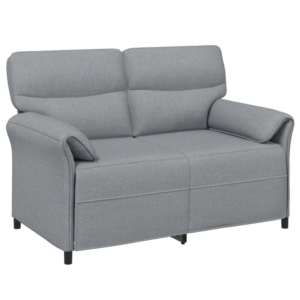 Set di divani 2 pz Grigio Chiaro Tessuto 3424843