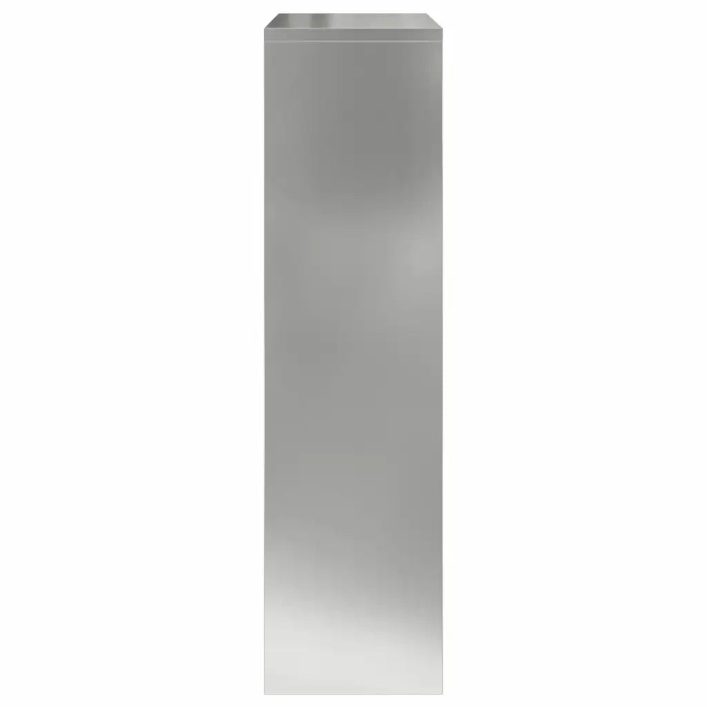 Cassetta per pacchi Argento 44 x 22 x 82 cm Acciaio zincato CFW3458335