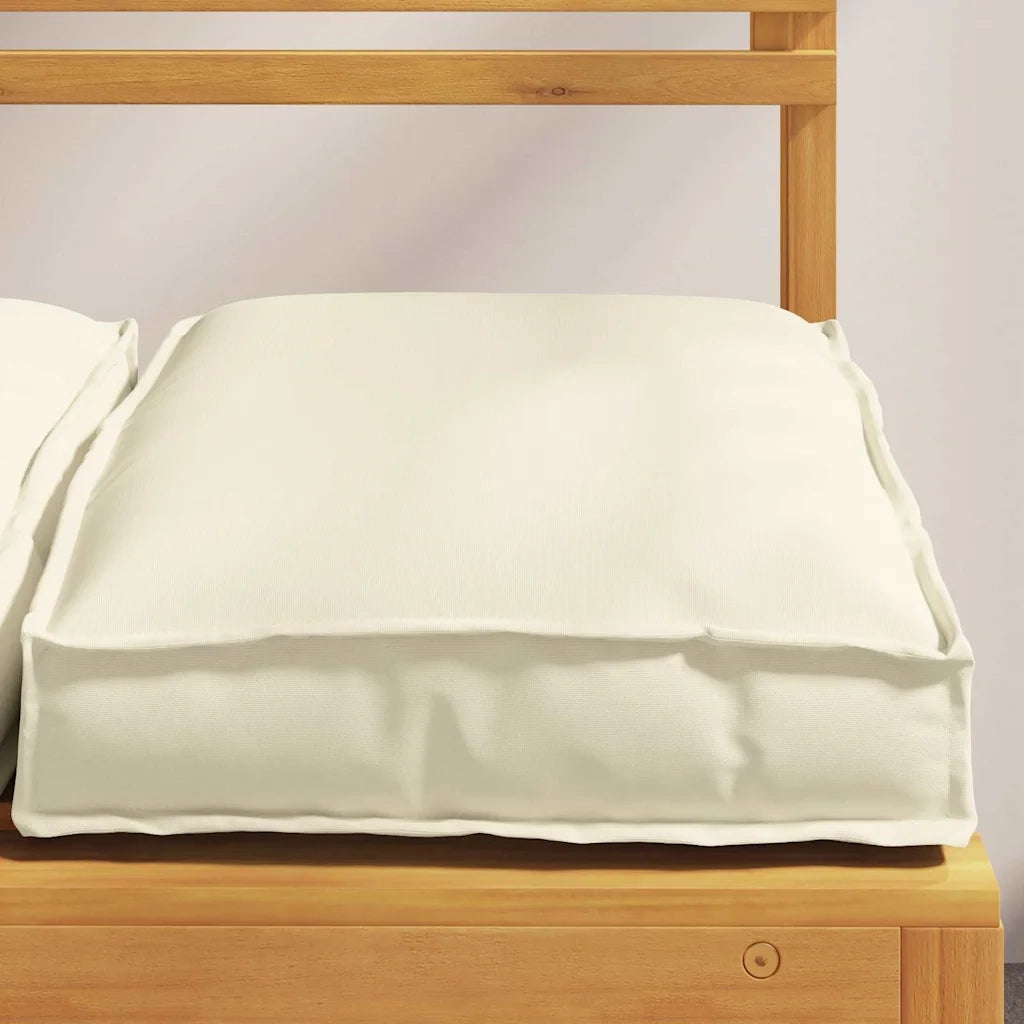 Cuscino 2 pcs Crema 40 x 40 x 8 cm Tessuto Oxford 42001580