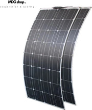Caricatore solare - 200W - Pannello solare pieghevole - Pannello solare portatile - Ideale per campeggio e avventure all'aperto