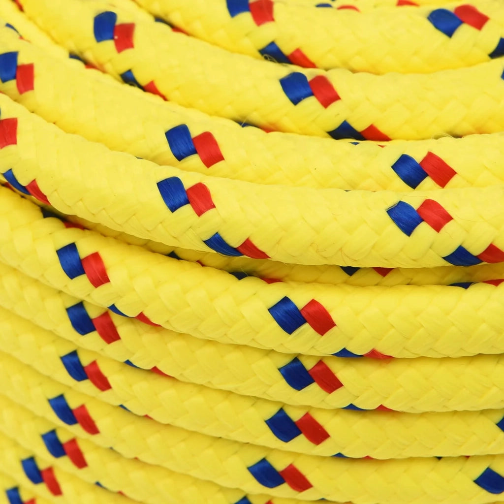 Corda multiuso 14 mm 250 m Giallo PP 1275 kg Carico massimo 3472984