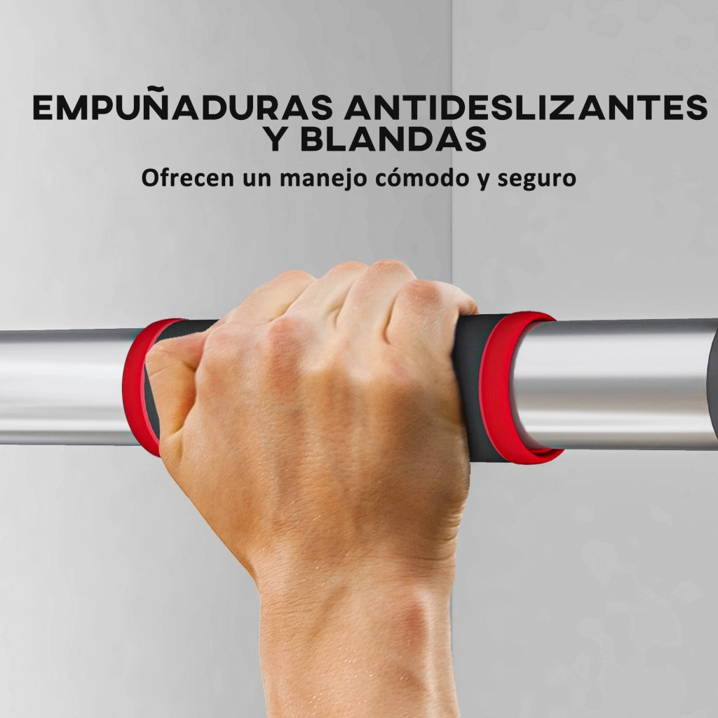 Barra per Trazioni Porte ¨C zephmum ¨C Nero 95-123 cm 200 kg