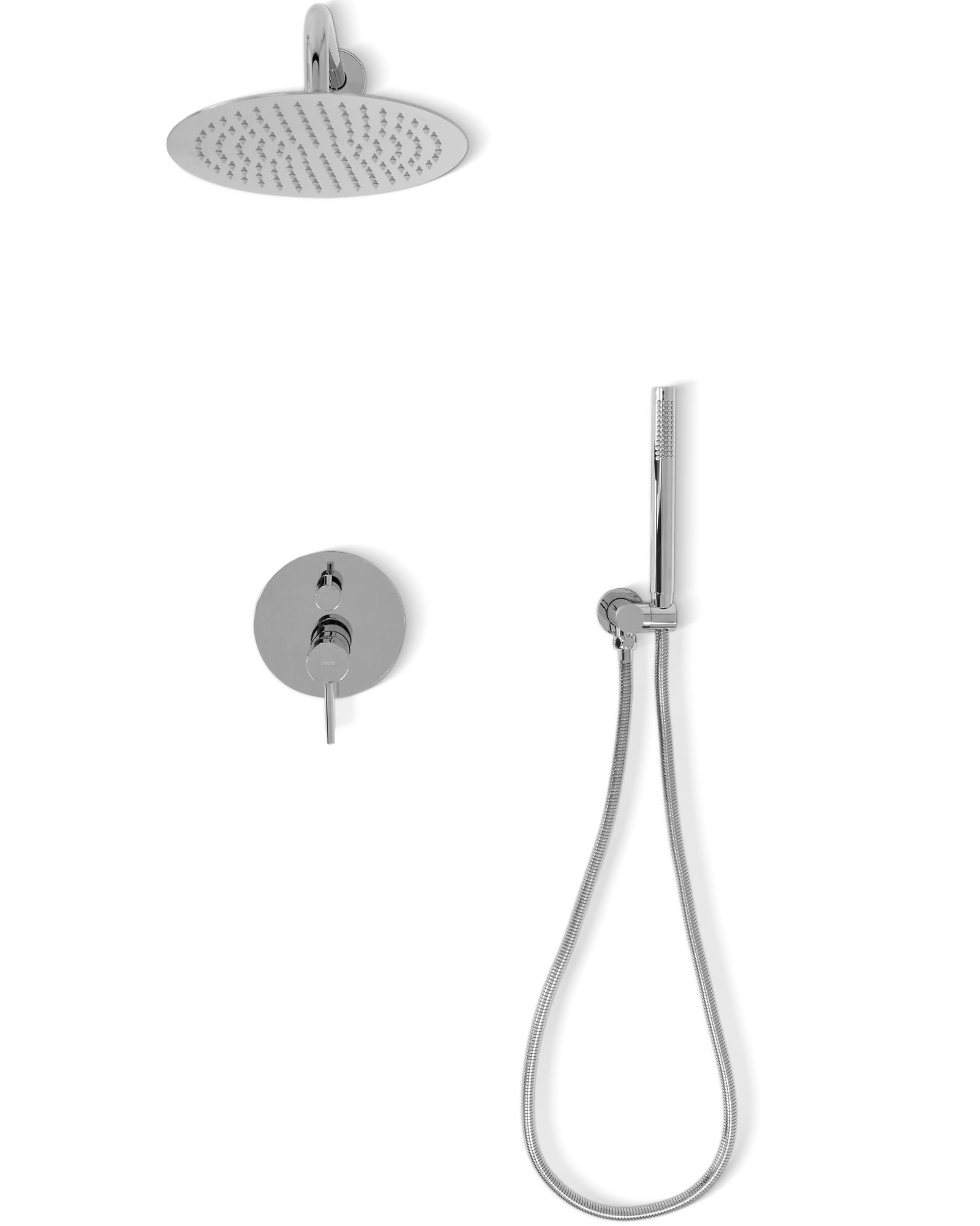 Set Doccia Da Incasso Rea Lungo Chrome + Box