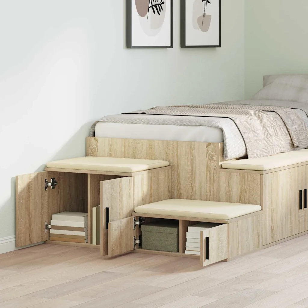 Armadio 2 pz Rovere Sonoma 108 x 41 x 40 cm Legno multistrato CFW2147233