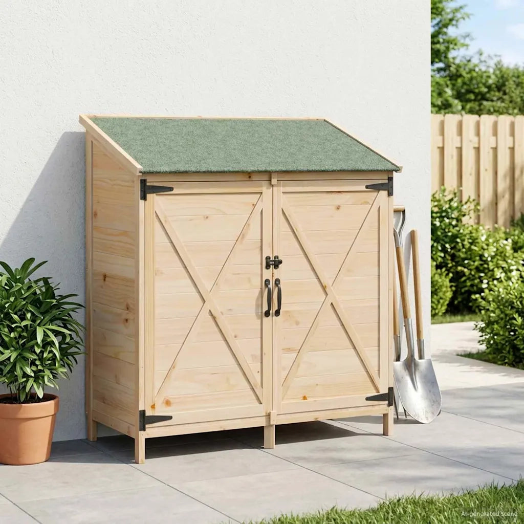Capanno da Giardino Naturale 106 x 56 x 113,5 cm 42033472
